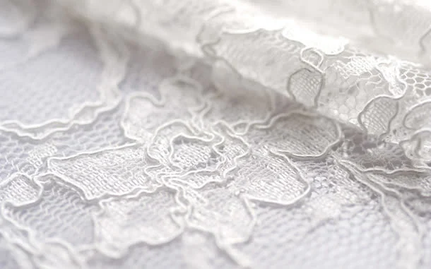 Lace fabric texture