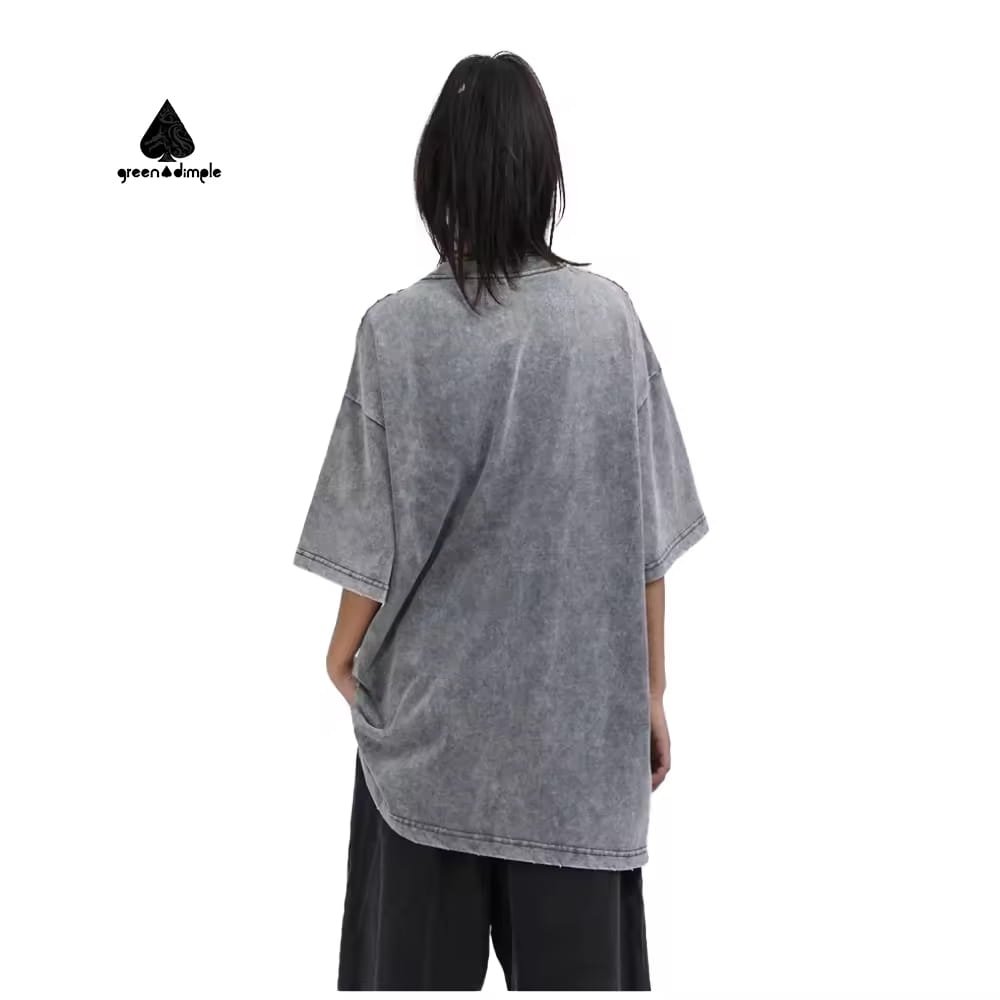 Custom vintage t shirt back view