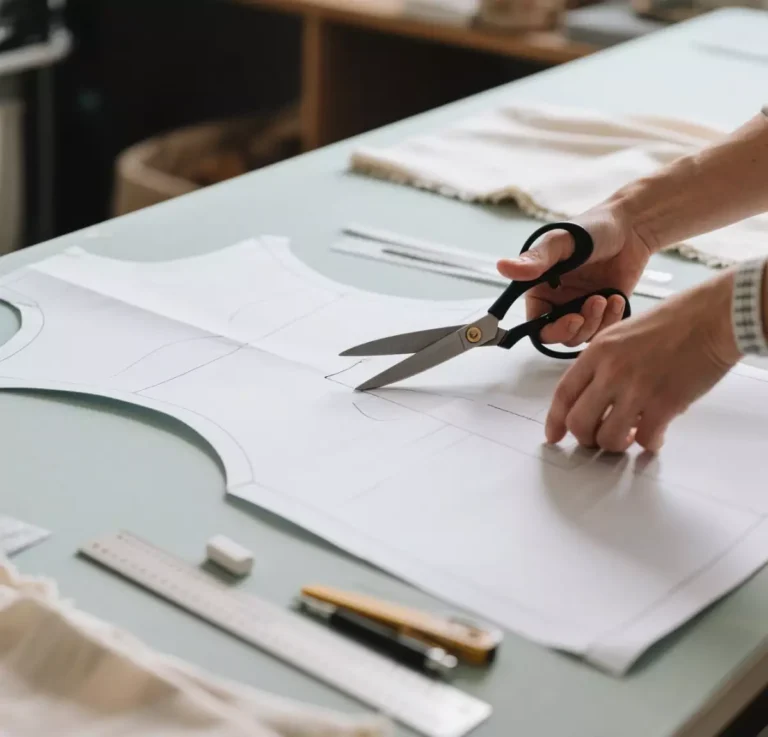 garment pattern making process for clothing design and production